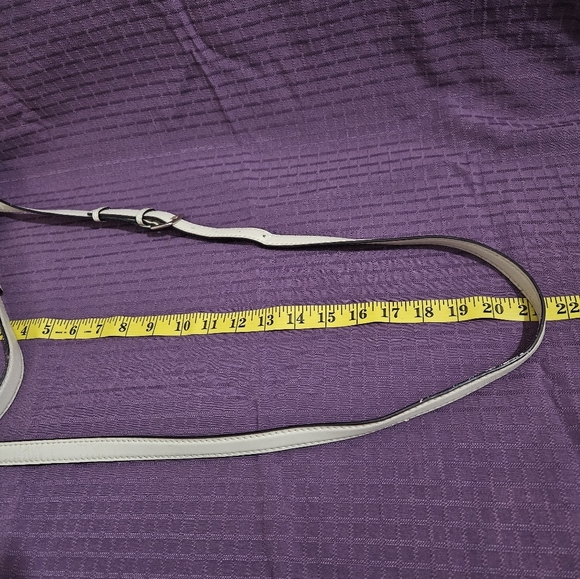 Kate Spade Cream Leather Satchel/Crossbody - Picture 8 of 16